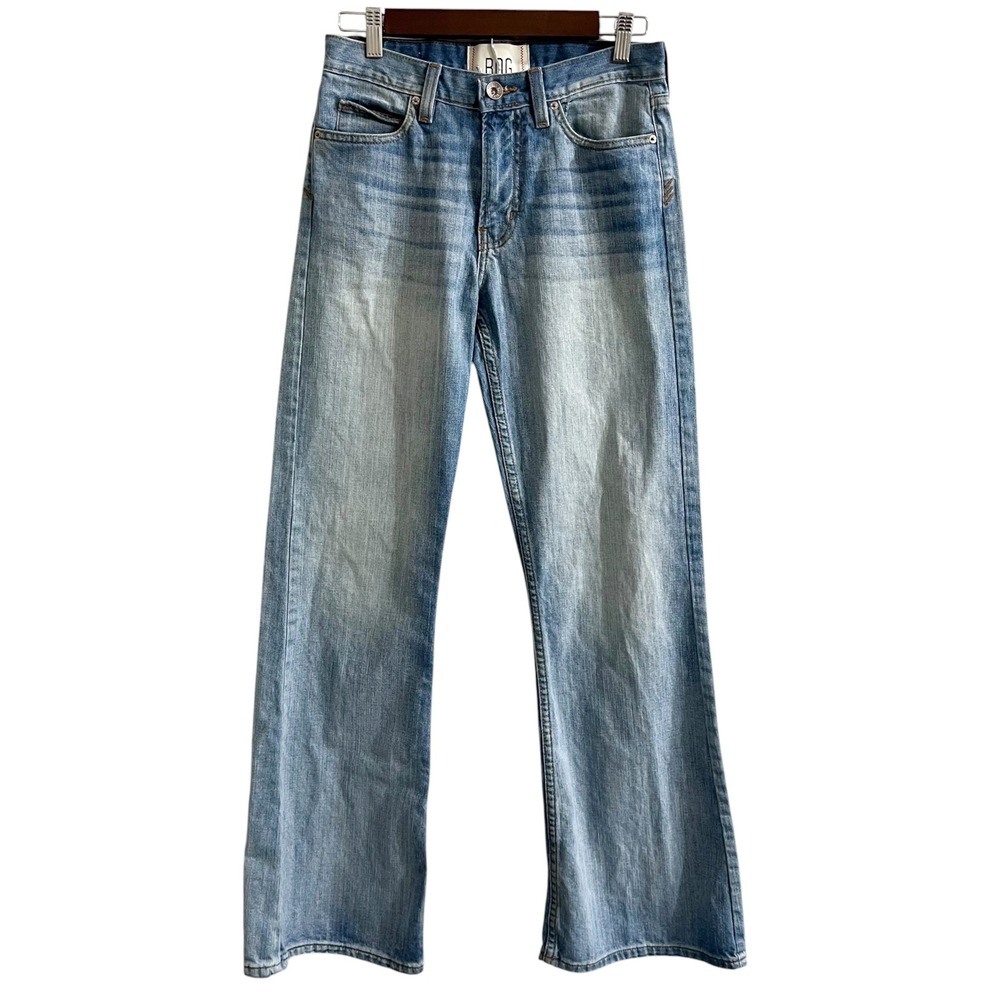 BDG Slacker Fit Jeans Light Wash Size 28 Womens Baggy Straight Leg Denim